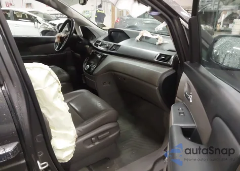 2015 Honda Odyssey Ex-L z USA, uszkodzony, nr VIN 5FNRL5H63FB127033